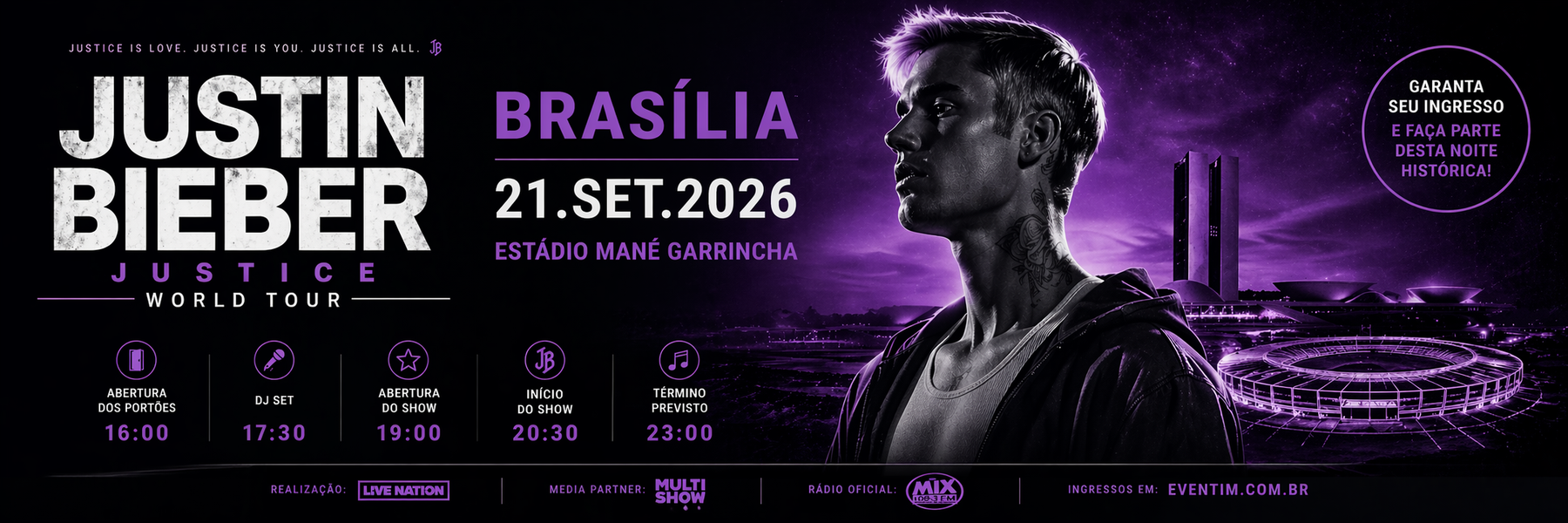 Justin Bieber - Justice World Tour